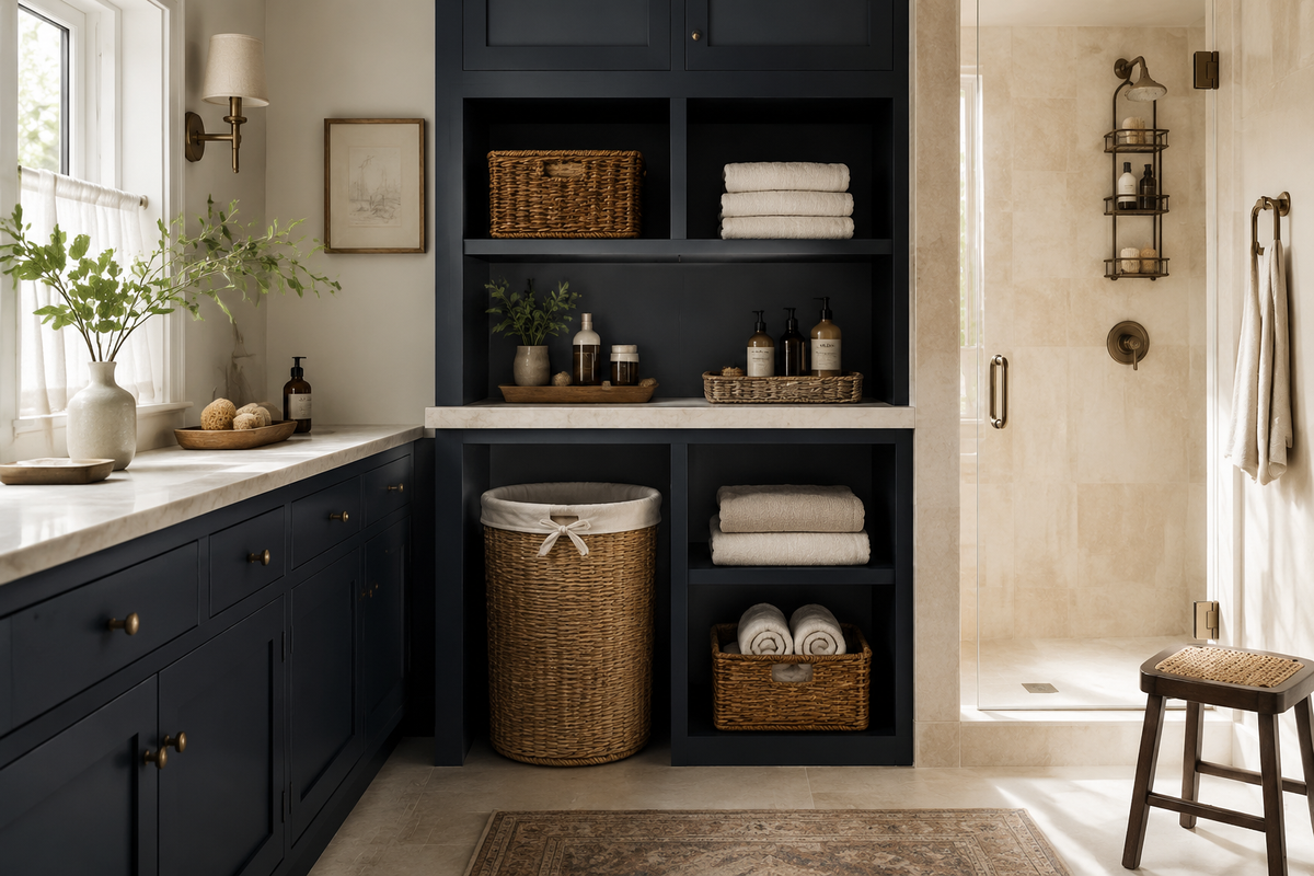 Laundry & Bathroom