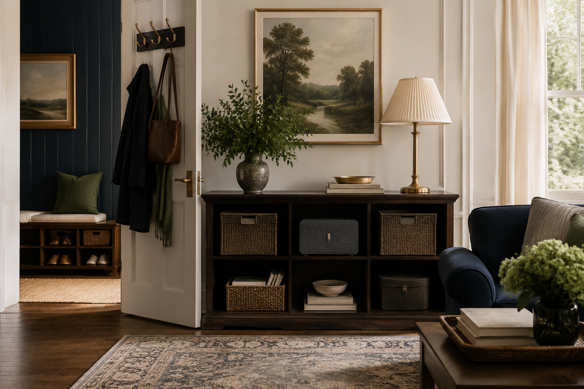 Living & Entryway